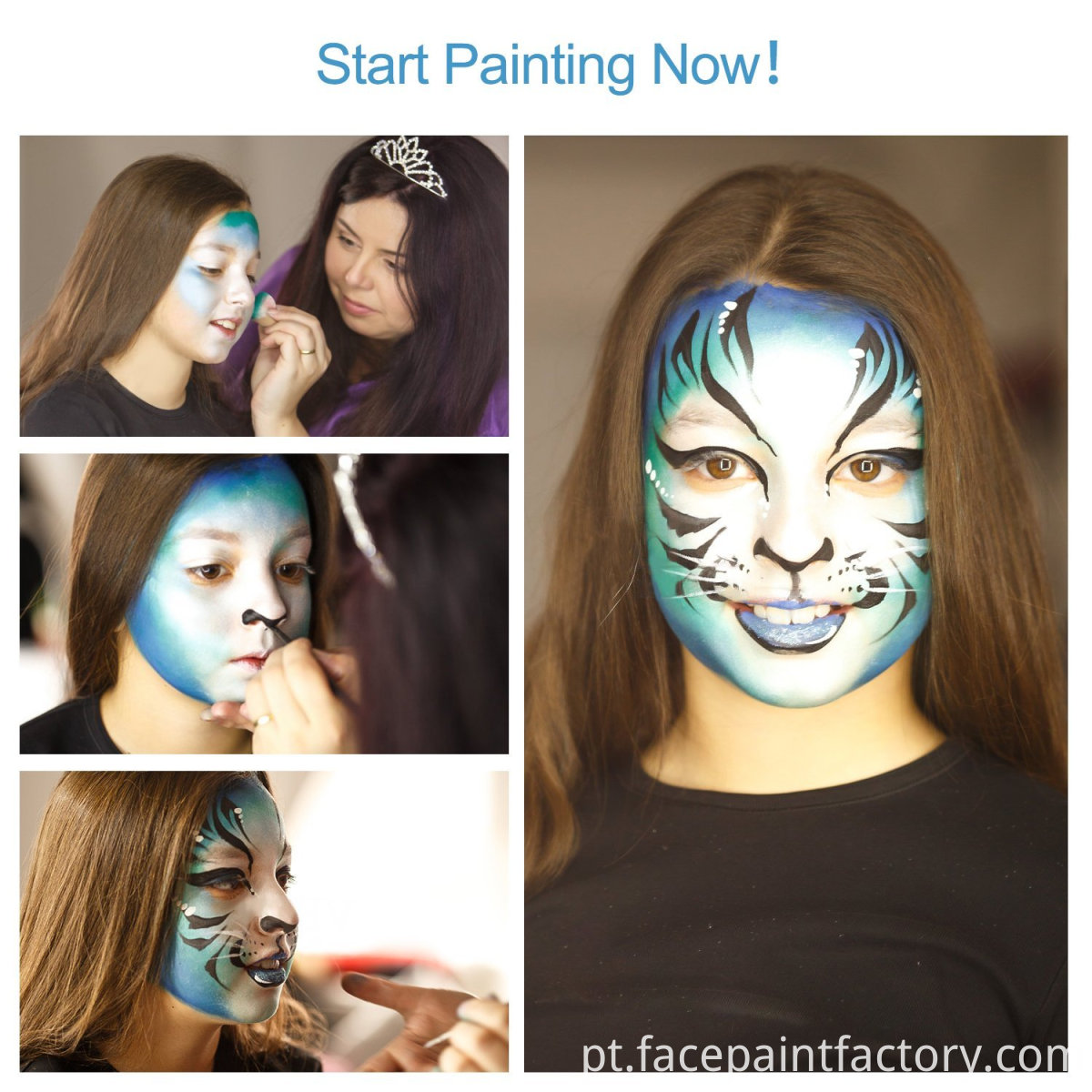 Kits de Pintura de Rosto Face Painting Kits